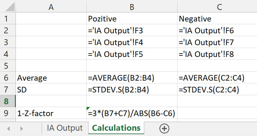 Excel Example 1