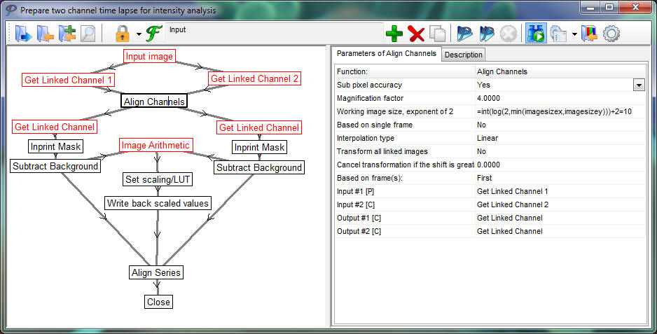 Image Analyst MKII Pipeline Window